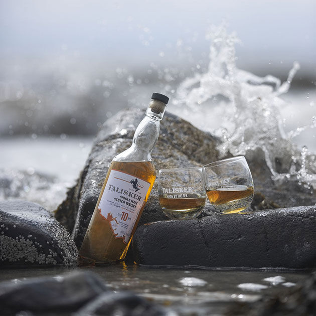 bouteille de Talisker Single malt scotch whisky