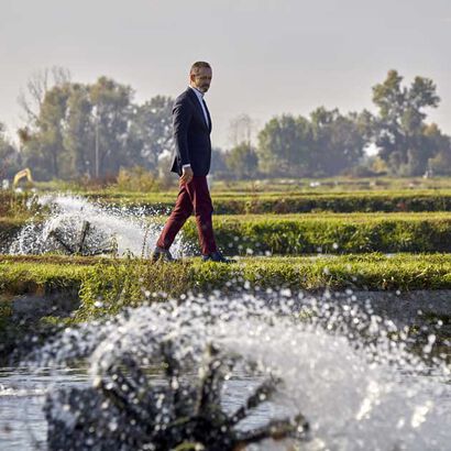 Hugues Forget en cave