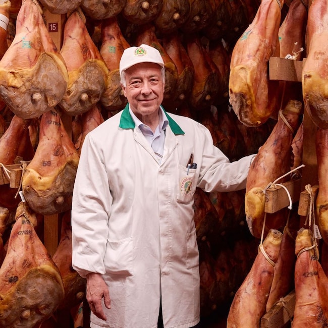 Rencontre avec Paolo Tanara, producteur de jambon de Parme AOP