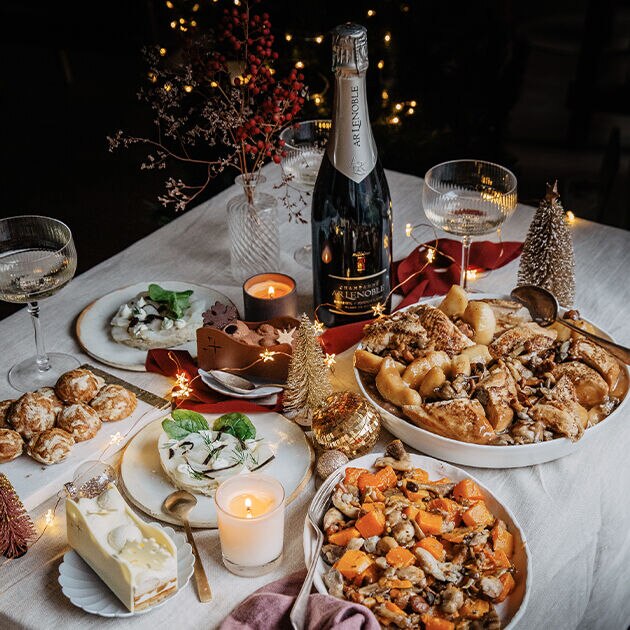 Notre e-boutique spéciale fêtes est ouverte : commandez votre repas de Noël  !