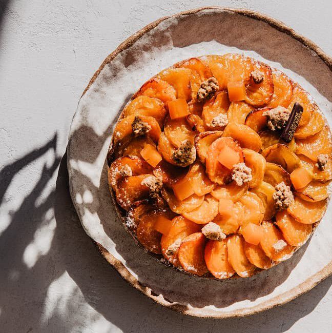 la grande épicerie - La tarte aux abricots et à la fleur d'oranger