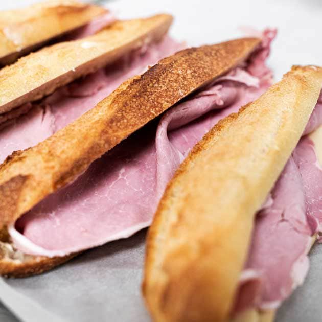 La Grande Epicerie - Jambon beurre - labo