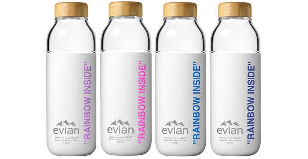 Evian x Virgil Abloh - gourdes