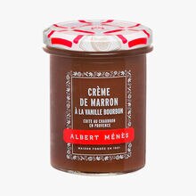 Crème de marron à la vanille Bourbon Albert Ménès