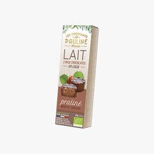 Lait 40 % cacao, praliné noisette Les Chocolats de Pauline