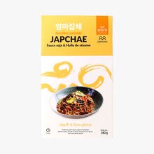 Japchae - Nouilles sautées - sauce soja & huile de sésame Misikga