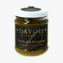 Sauce au basilic à l'huile d'olive vierge extra Davoli