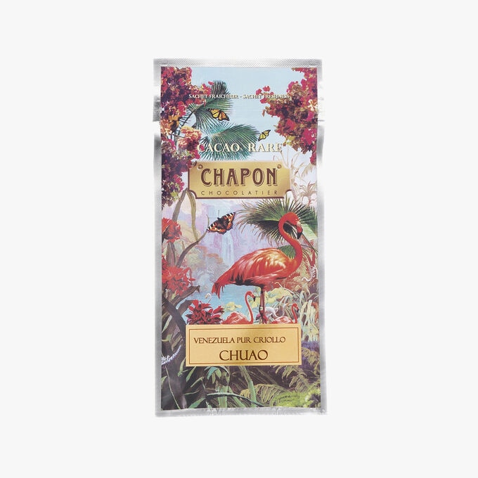 Tablette chocolat noir Chuao 75% Chapon