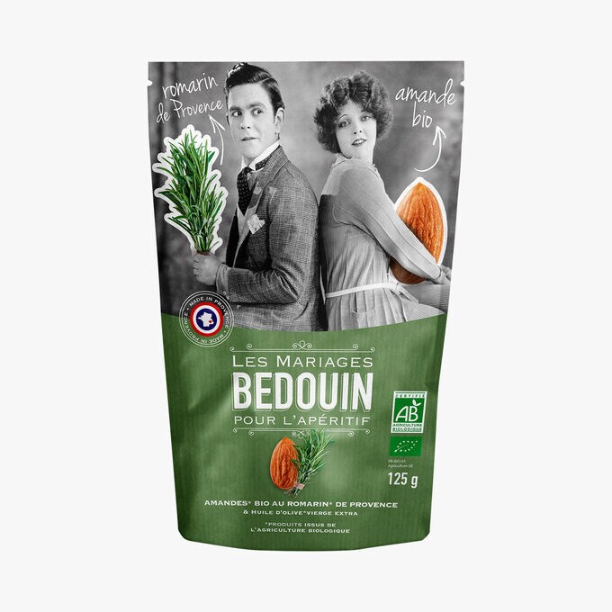 Amandes Bio Au Romarin De Provence Huile D Olive Vierge Extra Bedouin