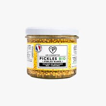 Pickles bio, graines de moutarde, miel, curcuma Les 3 chouettes