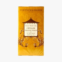 Thé noir Ceylan Orange Pekoe - 25 sachets de thé Fortnum & Mason’s