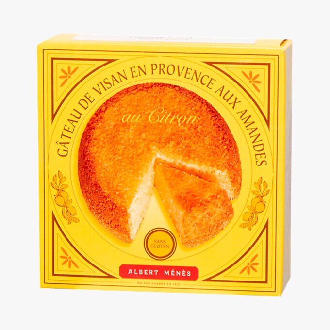 Gâteau de Visan en Provence aux Amandes et au Citron Albert Ménès