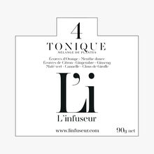 Infusion n°4 Tonique - personnalisable L'infuseur