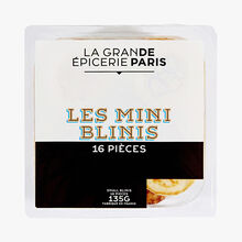 Les mini Blinis - 16 pièces La Grande Épicerie de Paris