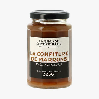 La confiture de marrons avec morceaux La Grande Épicerie de Paris 
