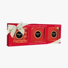 Coffret 3 boîtes de 4 cœurs en chocolat Maxim’s de Paris