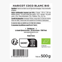 Les haricots cocos blancs - Bio La Grande Épicerie de Paris