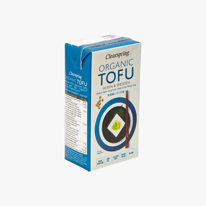 Tofu bio ferme et soyeux Clearspring