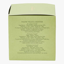 Tisane Tilleul Menthe - Boîte de 25 sachets Dammann Frères
