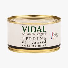 Terrine de canard noix et miel Vidal