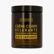 Crème corps relaxante - Anis lavande - 180 mL Compagnie de Provence