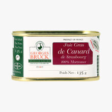 Foie gras de canard de Strasbourg 100 % morceaux - 135 g Georges Bruck