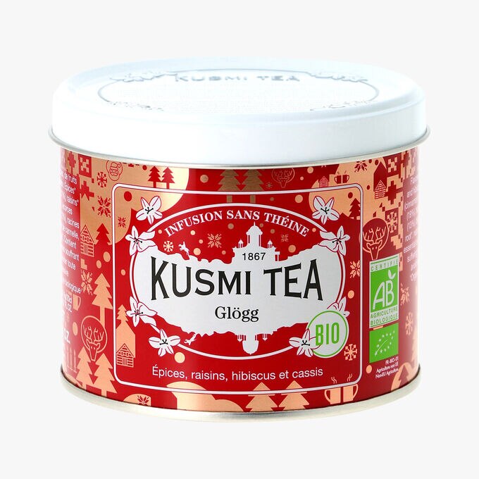 Glögg, boîte métal Kusmi Tea