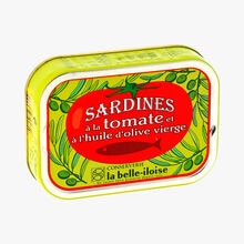 Sardines à la tomate et à l'huile d'olive vierge Conserverie la Belle-Iloise