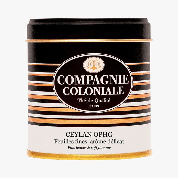 Ceylan OPHG - Feuilles fines, arôme délicat Compagnie Coloniale