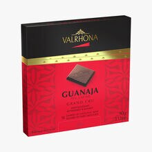 Coffret de 18 carrés de chocolat noir, Guanaja Valrhona