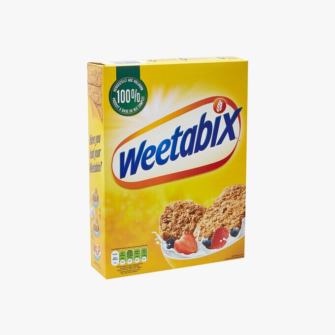 Céréales de blé complet avec vitamines et fer Weetabix