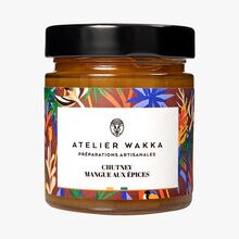 Chutney mangue aux épices - Préparations artisanales Atelier Wakka