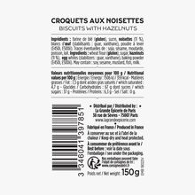 Croquets aux noisettes La Grande Épicerie de Paris