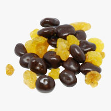 Raisins au sauternes enrobés de chocolat noir Reynaud