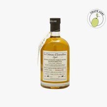 Picholine extra virgin olive oil in an apothecary bottle Château d'Estoublon