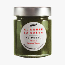 Al Pesto, basil and Parmiggiano Reggiano AOC Al dente la salsa