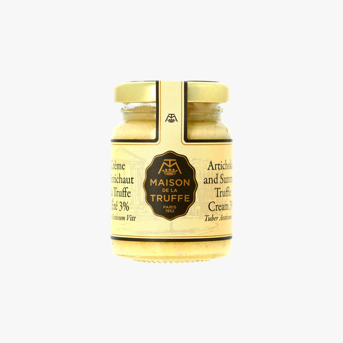 Crème d'artichaut à la truffe d'été 3 % - Tuber aestivum vitt Maison de la Truffe