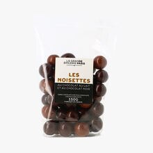 Milk and dark chocolate hazelnuts La Grande Épicerie de Paris