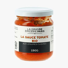 Sauce tomate bio aux légumes cuisinés La Grande Épicerie de Paris