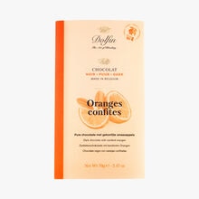 Chocolat noir - Écorces d'oranges confites Dolfin