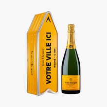 Champagne Veuve Clicquot Brut Carte Jaune sous Coffret Arrow La Maison Veuve Clicquot