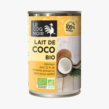 Lait de coco bio Le Coq Noir