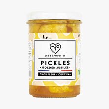 Pickles bio, chou-fleur-curcuma Les 3 chouettes