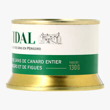 Alliance de foie gras de canard entier du Périgord et de figues - 130 g Vidal