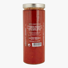 La Checca, fresh tomato and basil sauce Al dente la salsa