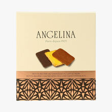 Galettes enrobées au chocolat noir Angelina