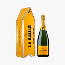 Champagne Veuve Clicquot Brut Carte Jaune sous Coffret Arrow personnalisable Veuve Clicquot