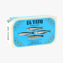 Tapas del Mar - Petites Sardines à l'Huile d'Olive El Tato