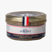 Pâté de poularde catalane 30% foie gras Maison Dubernet