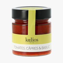Sauce tomate câpres et basilic Kalios